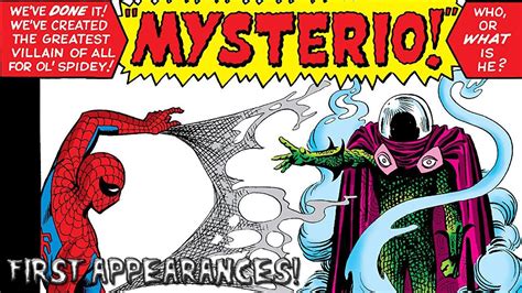 first appearance of mysterio.